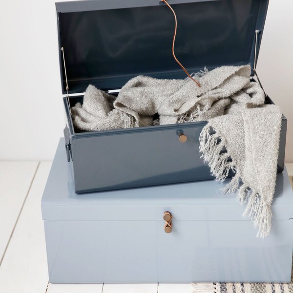 MUZZA ÚLOŽNÝ BOX SUITCASE MODRÝ 2KS