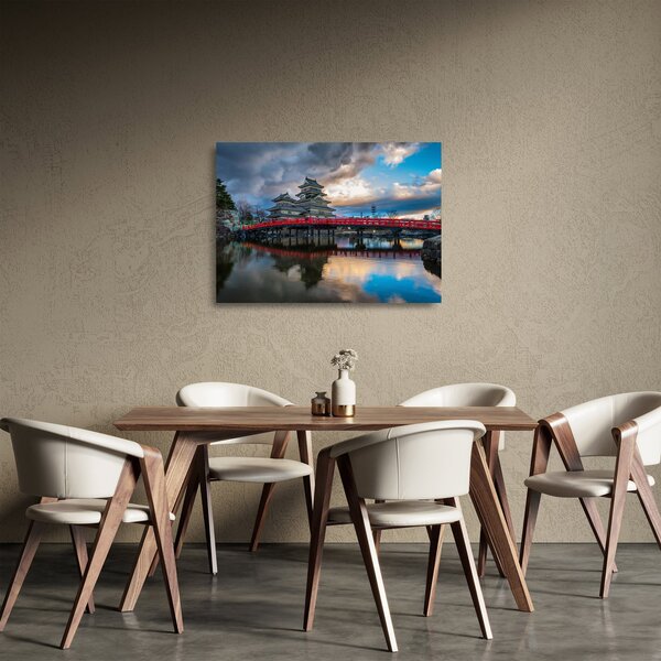 Sklenený obraz - Japonsko (70x50 cm)