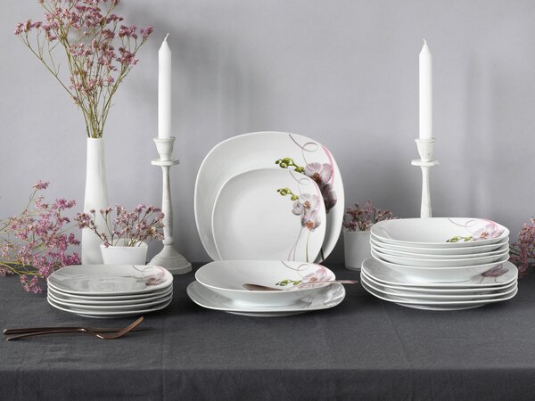 JEDÁLENSKÝ SERVIS Square Orchidee 18-dielne Creatable - Online Only bytové doplnky, Online Only