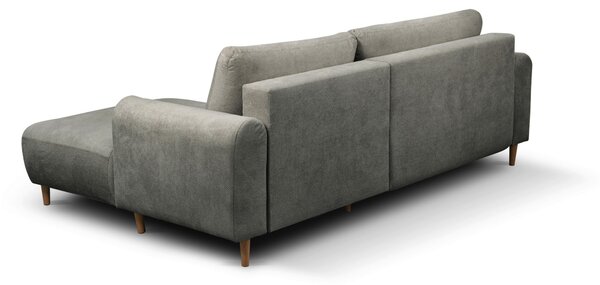 ROHOVÁ SEDAČKA, textil, sivá MID.YOU - Sedačky, Online Only