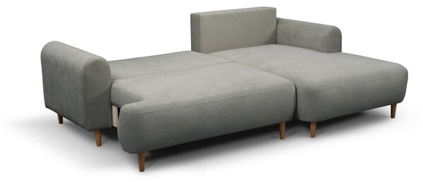 ROHOVÁ SEDAČKA, textil, sivá MID.YOU - Sedačky, Online Only