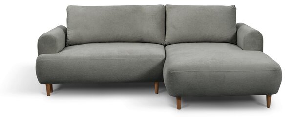 ROHOVÁ SEDAČKA, textil, sivá MID.YOU - Sedačky, Online Only