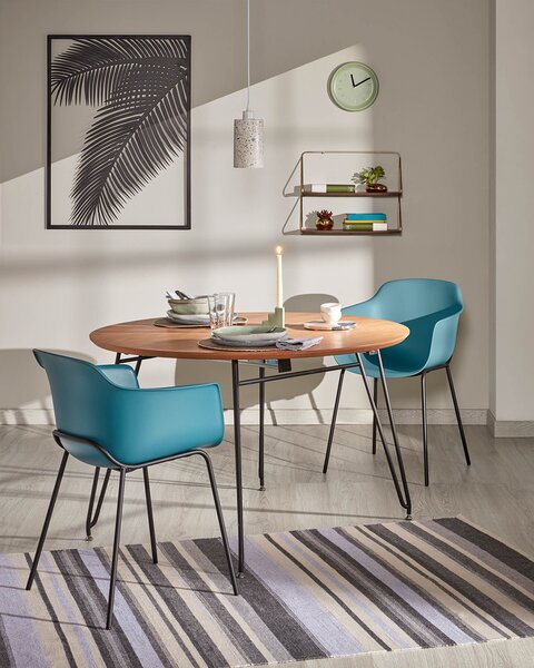 MUZZA ROZKLADACÍ JEDÁLENSKÝ STÔL VANOC 120 (200) X 120 cm PRÍRODNÝ