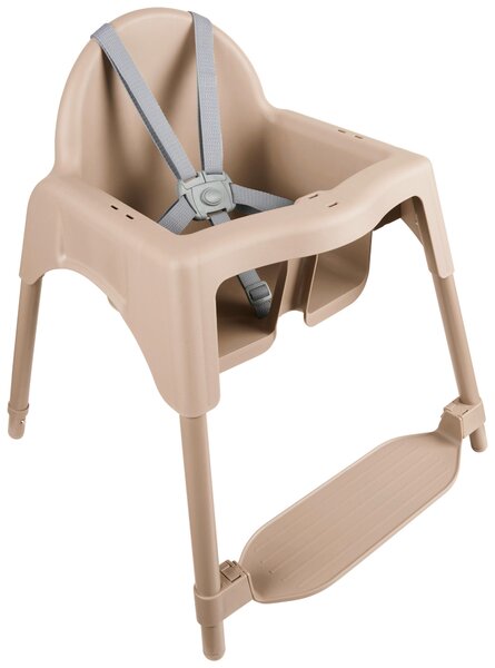 DETSKÁ JEDÁLENSKÁ STOLIČKA, béžová My Baby Lou - Izby pre bábätká
