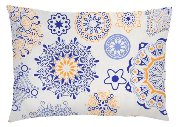XPOSE® Bavlnená obliečka na vankúš CARDI - modrá 50x70 cm