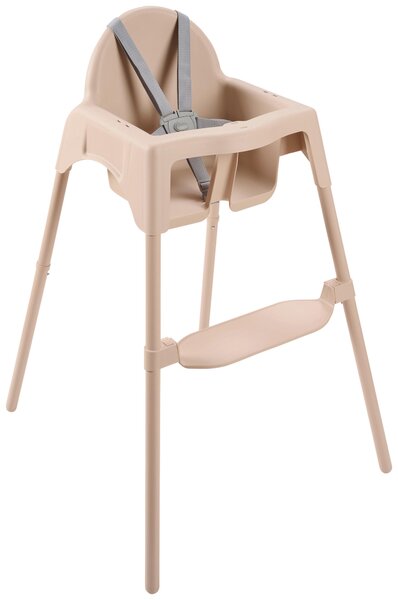 DETSKÁ JEDÁLENSKÁ STOLIČKA, béžová My Baby Lou - Izby pre bábätká