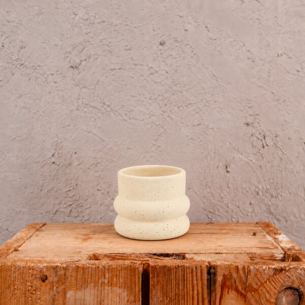 Kvetináč Kolibri Cream Ø 6 cm