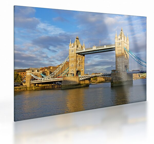 Sklenený obraz - Tower Bridge (70x50 cm)