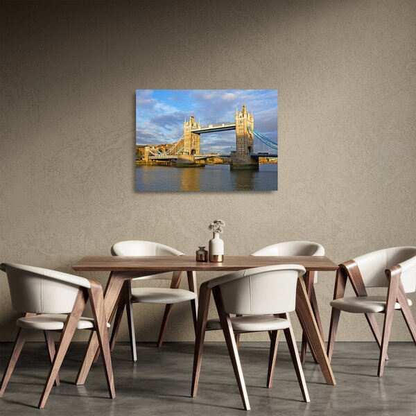 Sklenený obraz - Tower Bridge (70x50 cm)