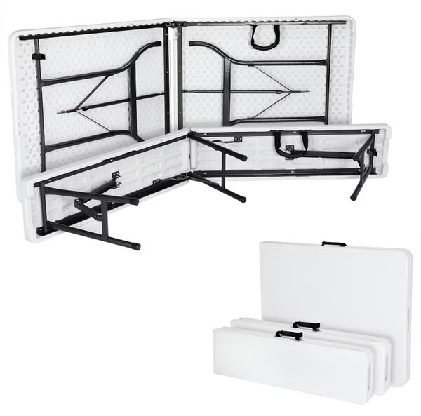 Pivný set 183 cm - biely