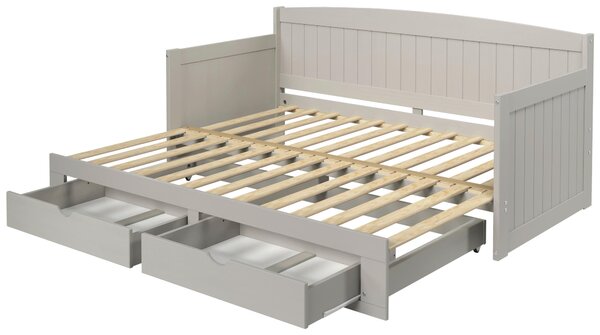 POSTEĽ S VÝSUVNÝM LÔŽKOM 200/100-236 cm, P & B - Detské izby, Online Only
