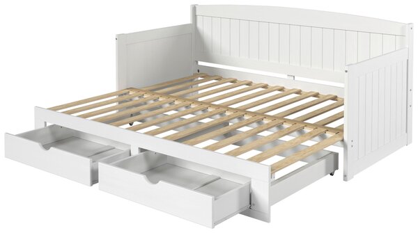 POSTEĽ S VÝSUVNÝM LÔŽKOM 200/100-236 cm, P & B - Detské izby, Online Only