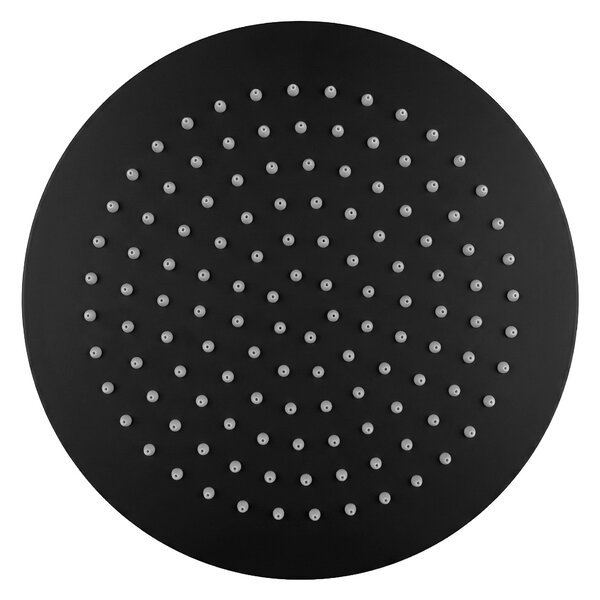 Okrúhla dažďová sprcha REA JS-P014B 25cm Black