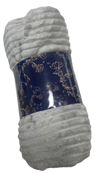 Deka sivá Luxur 210x230cm TiaHome