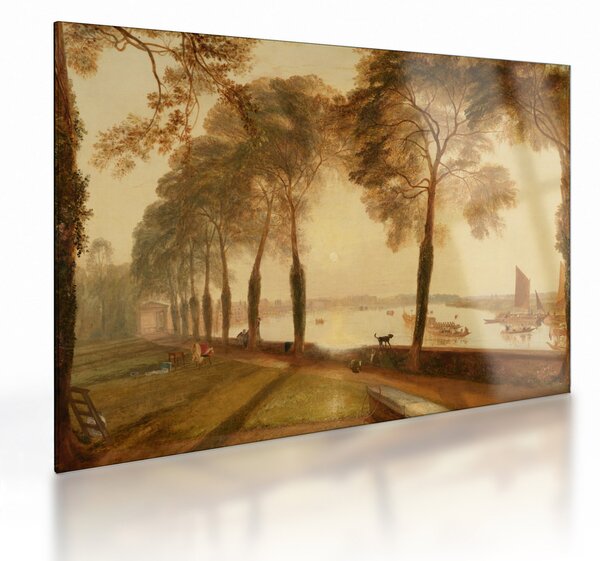 Sklenený obraz - Joseph Mallord William Turner, Mortlake Terrace, reprodukcia (70x50 cm)