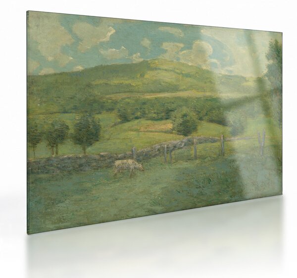 Sklenený obraz - Julian Alden Weir, Obweebetuck, reprodukcia (70x50 cm)