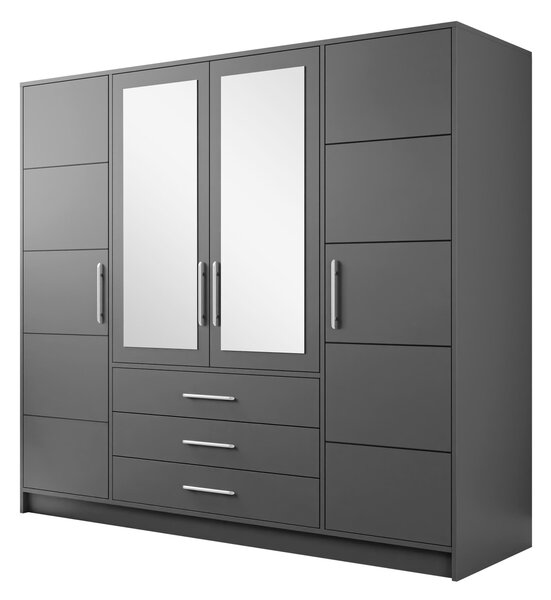 Mirjan24 Zrkadlová skriňa Lily D4, Farby: dub sonoma, Nadstavec: nie 5902928024920