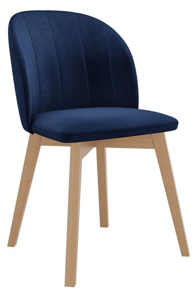 Mirjan24 Čalúnená jedálenská stolička ST100, Farby: čierna, Potah: Magic Velvet 2250 5903211142338