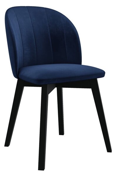 Mirjan24 Čalúnená jedálenská stolička ST100, Farby: čierna, Potah: Magic Velvet 2250 5903211142338