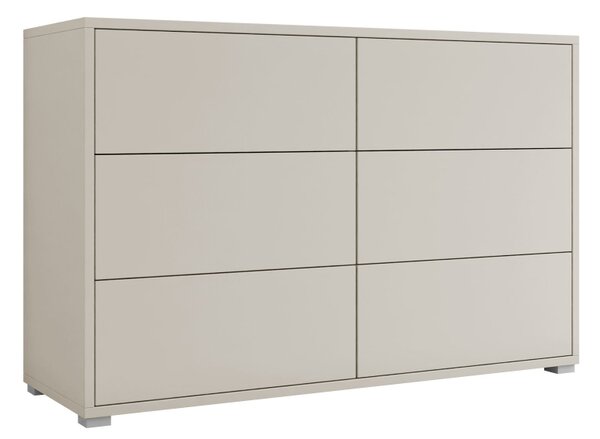 Mirjan24 Komoda so zásuvkami Alekto K6SZ AK05, Farby: kašmír 5903211376535
