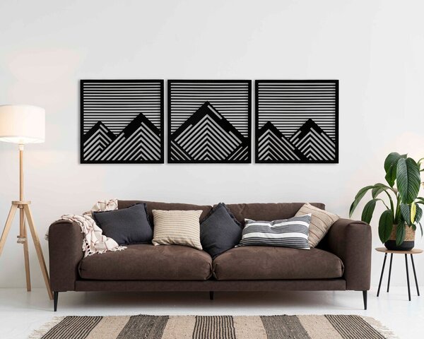 Karlsdesign.sk - Drevený obraz na stenu - Mountain - 84x28