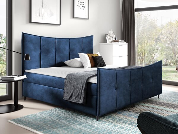 Mirjan24 Kontinentálna posteľ Wacjo Lux, Rozmer postele: 160x200, Dostupné poťahy: Fresh 08 5903211175251