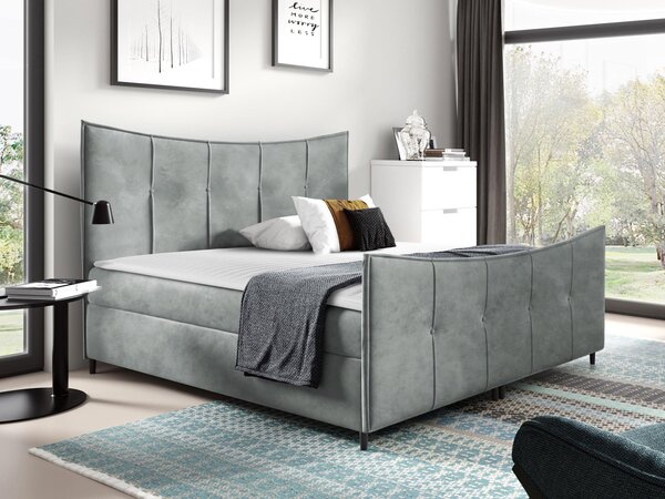Mirjan24 Kontinentálna posteľ Wacjo Lux, Rozmer postele: 160x200, Dostupné poťahy: Fresh 08 5903211175251