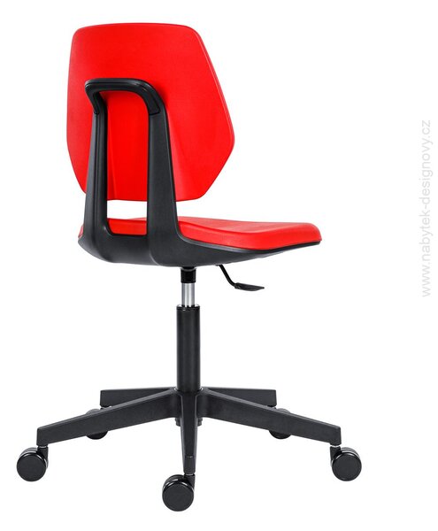 ANTARES - V12612421 - 1260 ALLOY RAM CERNY PU CERVENA B.PLAST KOLIES, Červená