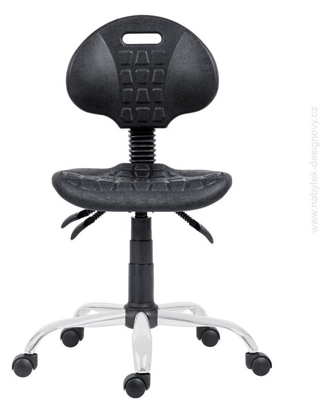 ANTARES - V12905100 - 1290 PU ASYN BASE CHRÓM KOLIESKA, Čierna
