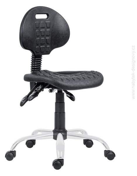 ANTARES - V12905100 - 1290 PU ASYN BASE CHRÓM KOLIESKA, Čierna