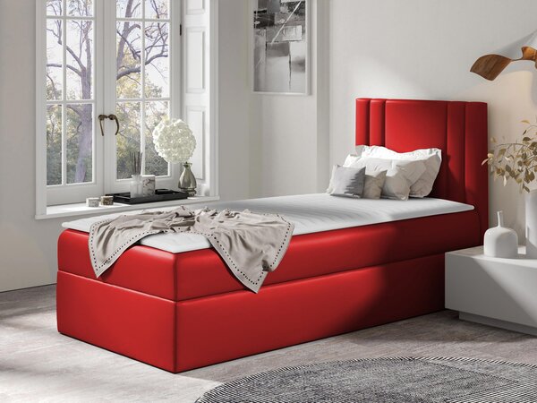 Mirjan24 Jednolôžková posteľ Neresko Mini, Strana: ľavá, Rozmer postele: 90x200, Dostupné poťahy: ekokoža Soft 010 5903211175985