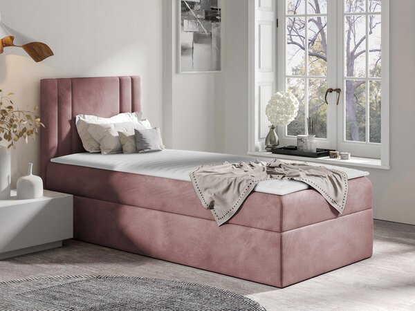 Mirjan24 Jednolôžková posteľ Neresko Mini, Strana: ľavá, Rozmer postele: 90x200, Dostupné poťahy: ekokoža Soft 010 5903211175985