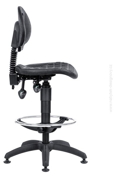 ANTARES - V12905059 - 1290 PU ASYN BASE PLAST EXTEND Šmykľavky, Čierna