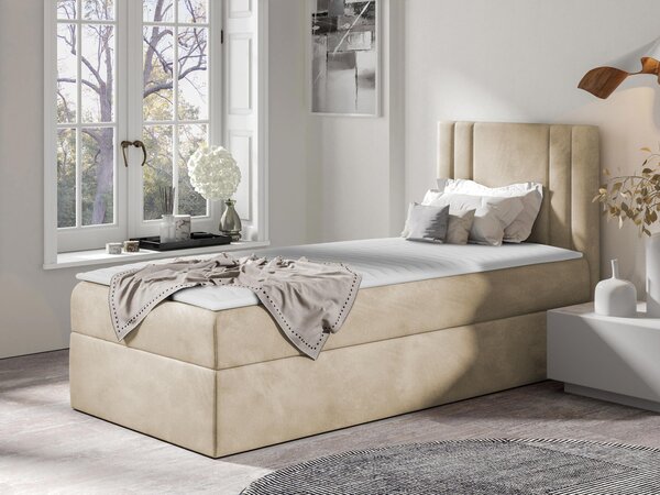 Mirjan24 Jednolôžková posteľ Neresko Mini, Strana: ľavá, Rozmer postele: 90x200, Dostupné poťahy: ekokoža Soft 010 5903211175985