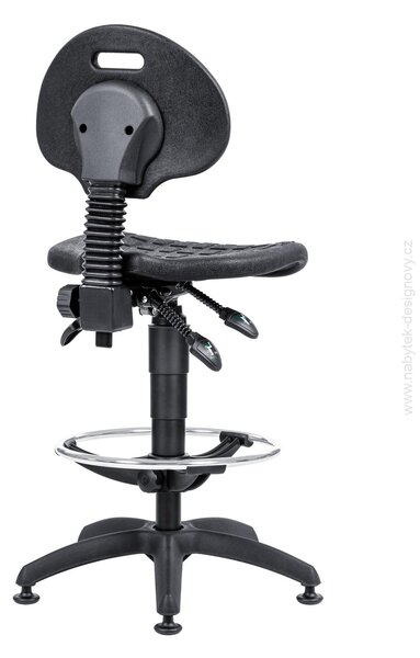 ANTARES - V12905059 - 1290 PU ASYN BASE PLAST EXTEND Šmykľavky, Čierna