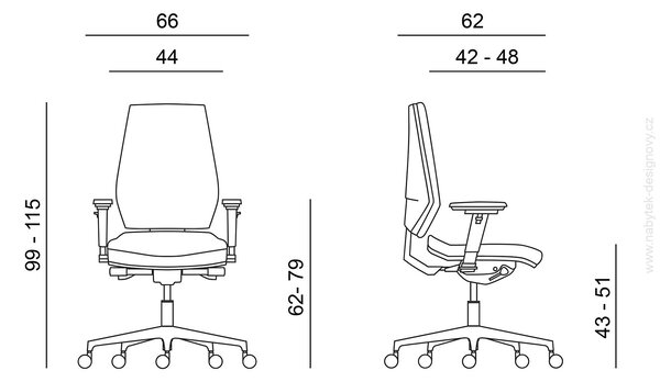 ANTARES - V18764592 - 1870 SYN MOTION PLAST D2, Čierna