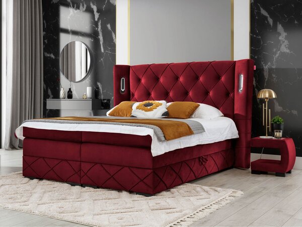 Mirjan24 Kontinentálna posteľ Banjul Lux, Rozmer postele: 120x200, Dostupné poťahy: Kameleon 09 5903211225260