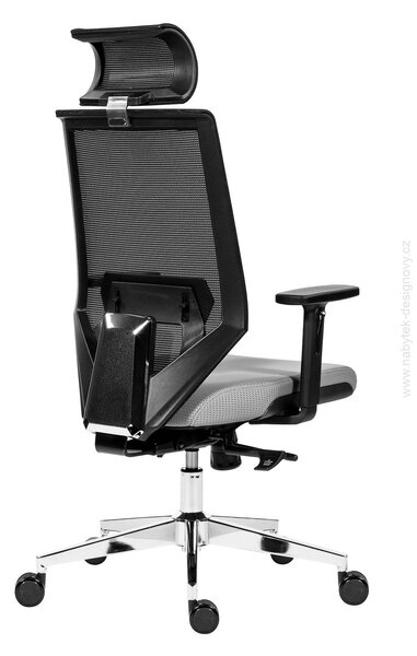 ANTARES - Z90209020 - EDGE SEDAK SEDA MESH CERNA, Šedá
