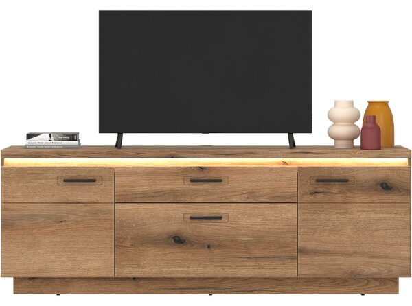 SKRINKA POD TV, farba duba, 180/64,4/44,6 cm Hom`in - TV nábytok