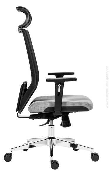 ANTARES - Z90209020 - EDGE SEDAK SEDA MESH CERNA, Šedá