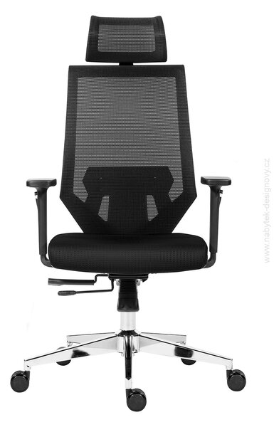 ANTARES - Z90209010 - EDGE SEDAK CERNA MESH CERNA, Čierna