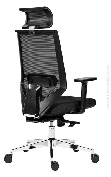ANTARES - Z90209010 - EDGE SEDAK CERNA MESH CERNA, Čierna