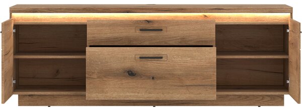 SKRINKA POD TV, farba duba, 180/64,4/44,6 cm Hom`in - TV nábytok