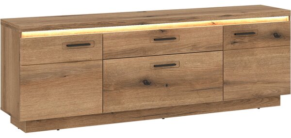 SKRINKA POD TV, farba duba, 180/64,4/44,6 cm Hom`in - TV nábytok
