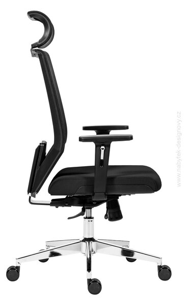 ANTARES - Z90209010 - EDGE SEDAK CERNA MESH CERNA, Čierna