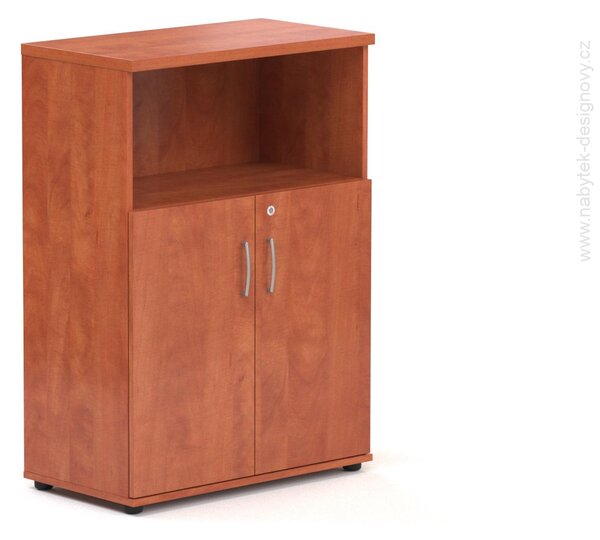 NABYTOK-DIZAJNOVY.SK - Kancelárska skriňa KOMFORT, 80×38,5×113 cm, dvere 2/3, buk – S382 11