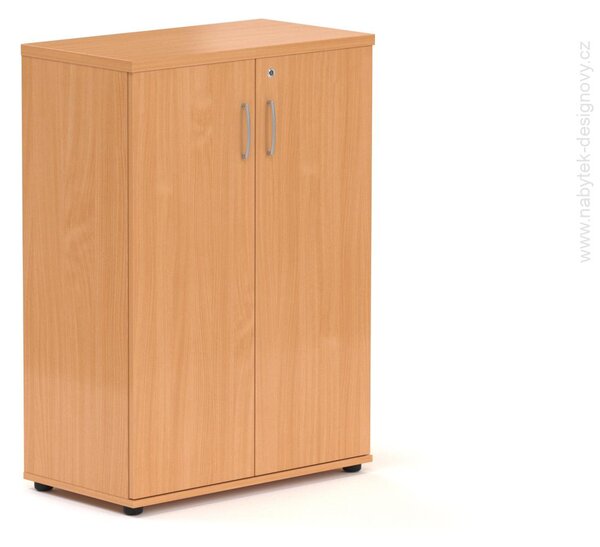 NABYTOK-DIZAJNOVY.SK - Kancelárska skriňa KOMFORT, 80×38,5×113 cm, dvere 3/3, buk – S383 11