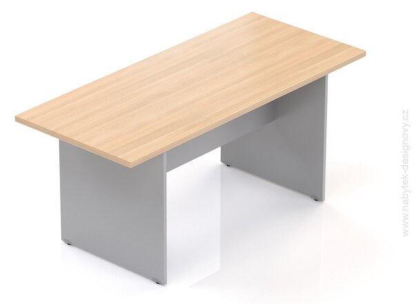 NABYTOK-DIZAJNOVY.SK - Konferenčný stôl KOMFORT, drevená podnož, 160×70×76 cm, calvados – SKA26 03