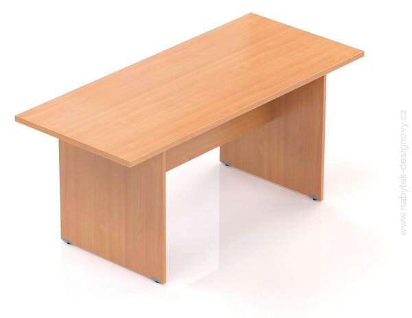 NABYTOK-DIZAJNOVY.SK - Konferenčný stôl KOMFORT, drevená podnož, 160×70×76 cm, calvados – SKA26 03