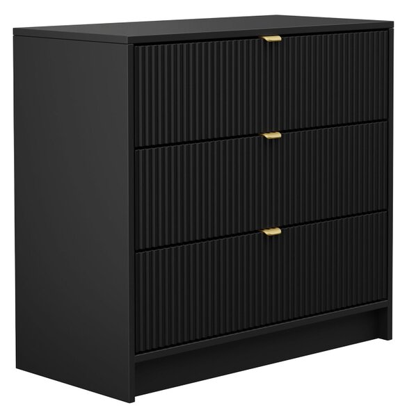 Mirjan24 Komoda Razimo 3SZ, Farby: Biely velvet 5903211293986